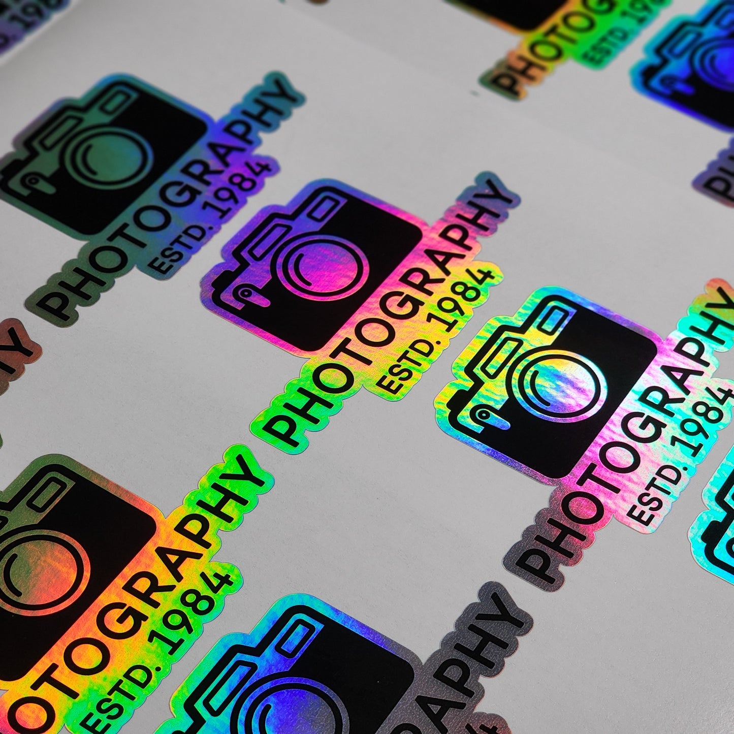 Holographic Sticker Label Sheets 28"x52"