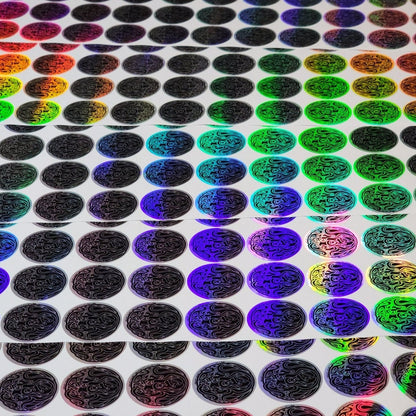 Holographic Sticker Label Sheets 28"x52"